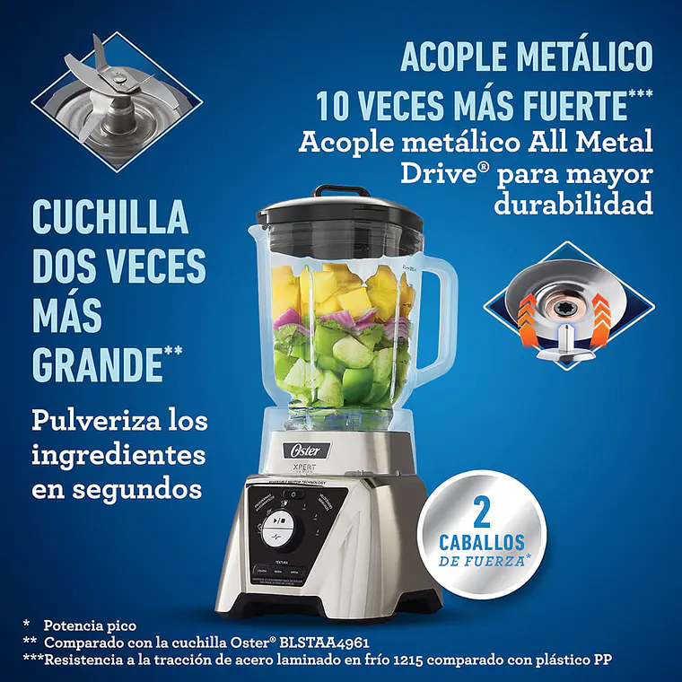 Kit Licuadora + Freidora Oster 5