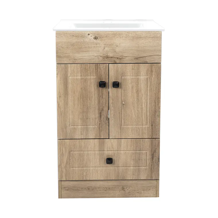 Kit Mueble Domsa B50PH-WOOD + Vanitorio 50C 1