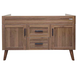 Mueble para Vanitorio Doble Elegance Nogal Domsa