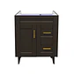 Mueble Vanitorio Deluxe 70SK Café - Miniatura 1