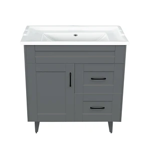 Kit Mueble Deluxe 80SK + Vanitorio F-80 Gris