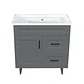 Kit Mueble Deluxe 80SK + Vanitorio F-80 Gris - Miniatura 1