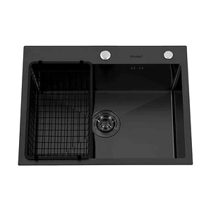 Lavaplatos Deluxe Domsa MDS6046-Black Sobre Cubierta Domsa