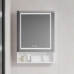 Mueble Botiquin Espejo LED Antiempañante Domsa MMR-50 Blanco