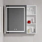 Mueble Botiquin Espejo LED Antiempañante Domsa MMR-70 Blanco - Miniatura 1