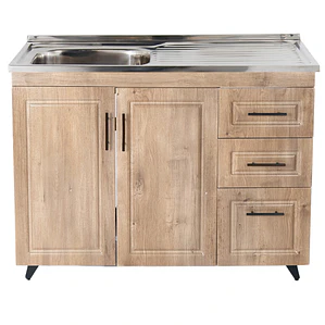 Kit Mueble + Lavaplatos W Derecho (Incluye Desagüe con Sifón)