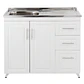 Kit Mueble + Lavaplatos Blanco Der. (Incluye Domsa - Miniatura 1