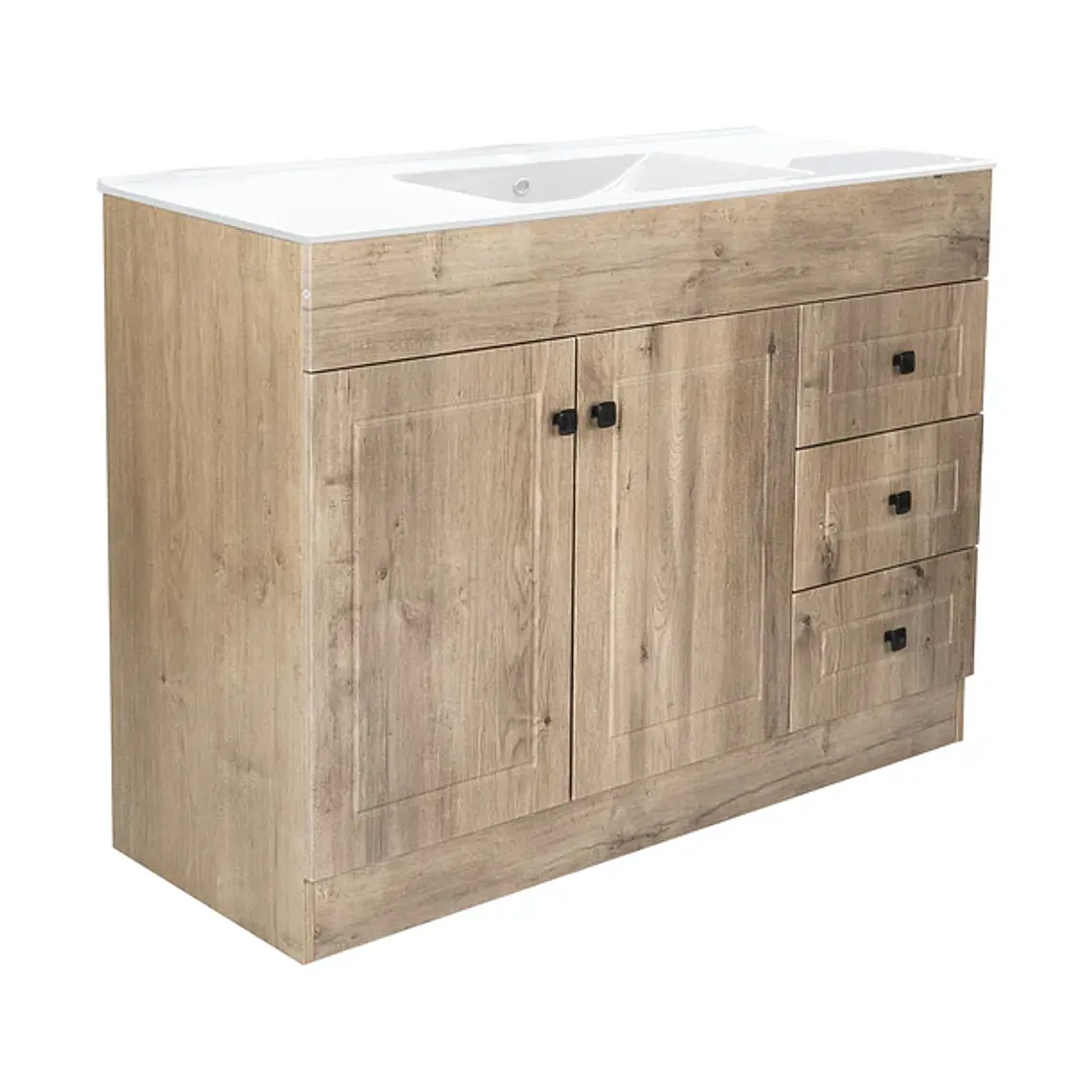 Kit Mueble B100PH-WOOD + Vanitorio Plano-100 4