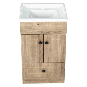 Kit Mueble Domsa B50PH-WOOD + Vanitorio F-50