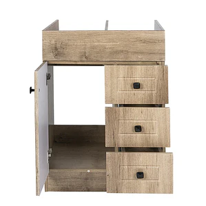 Mueble Vanitorio Domsa b60phn-wood / 58x45x80cm (No Domsa