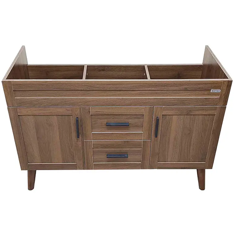 Mueble para Vanitorio Doble Elegance Nogal Domsa 2