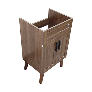 Mueble para Vanitorio Elegance Nogal / 48,5x80x39cm Domsa