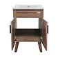 Kit Mueble Vanitorio Elegance Nogal / 50x80x4Ocm - Miniatura 3