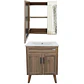 Kit Mueble Vanitorio + Botiquín Espejo Elegance Nogal - Miniatura 2