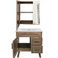 Kit Mueble Vanitorio + Botiquín Espejo Elegance Nogal - Miniatura 4