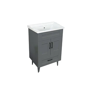Kit Mueble Deluxe B50SK + Vanitorio F-50 Gris