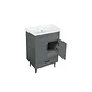 Kit Mueble Deluxe B50SK + Vanitorio F-50 Gris - Miniatura 3