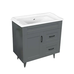 Kit Mueble Deluxe 80SK + Vanitorio F-80 Gris