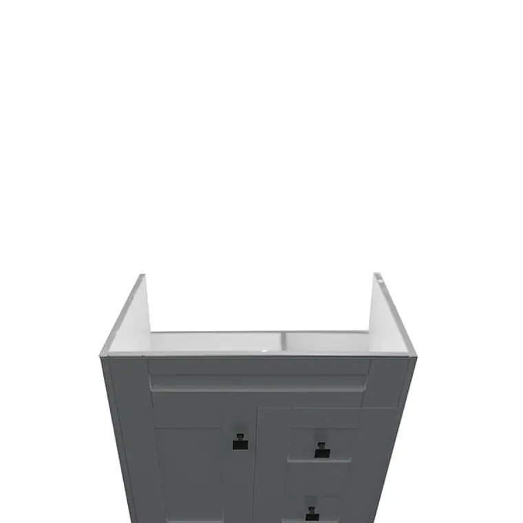 Mueble Vanitorio Deluxe N60SK Gris 2