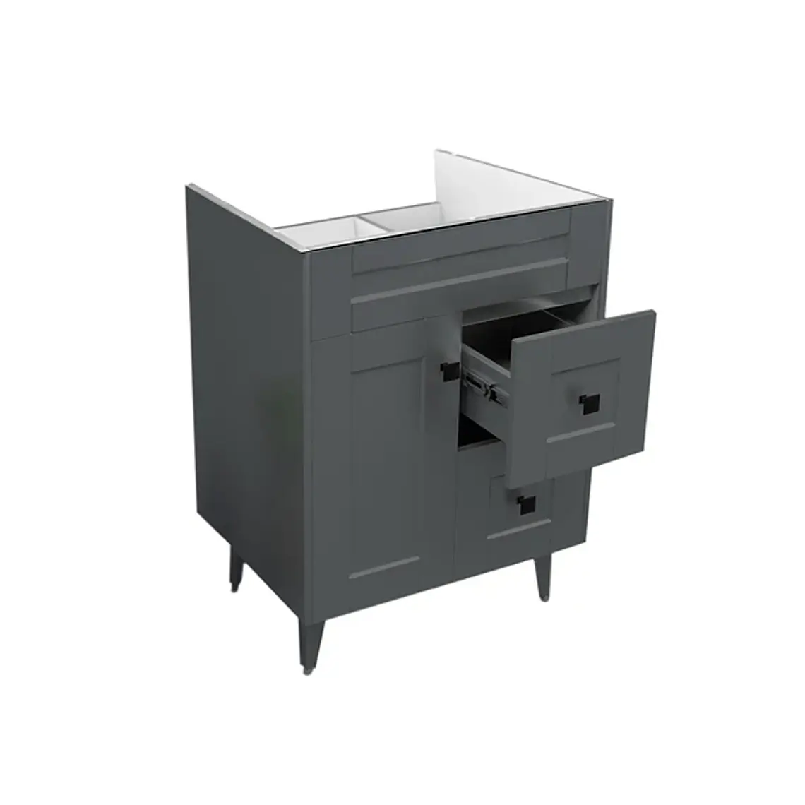 Mueble Vanitorio Deluxe N60SK Gris 4