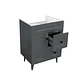 Mueble Vanitorio Deluxe N60SK Gris - Miniatura 4