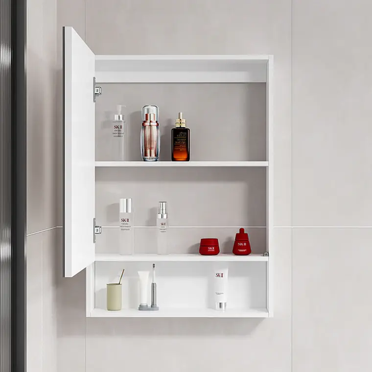 Mueble Botiquin Espejo LED Antiempañante Domsa MMR-50 Blanco 3