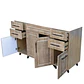Mueble Lavaplatos Doble W Domsa PVC150W - Miniatura 2