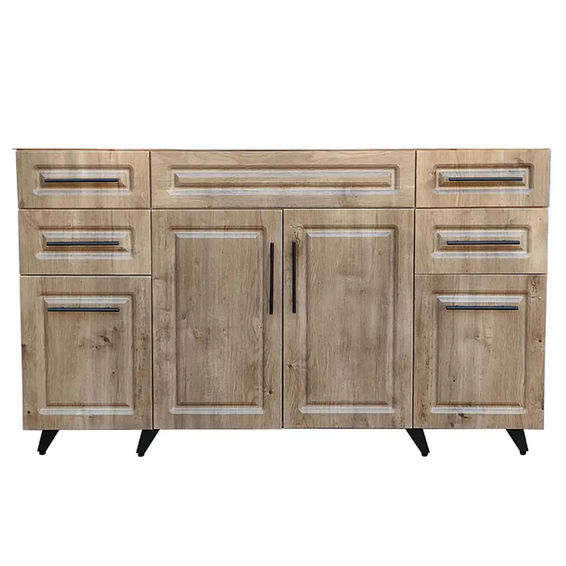 Mueble Lavaplatos Doble W Domsa PVC150W 4