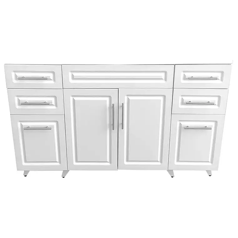 Mueble Lavaplatos Doble Domsa PVC-P150 3