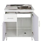 Kit Mueble + Lavaplatos Blanco Izq. (Incluye Desagüe Domsa - Miniatura 3