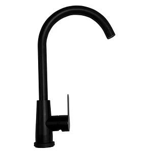 Llave Monomando de acero inoxidable negro mate Domsa SUS304