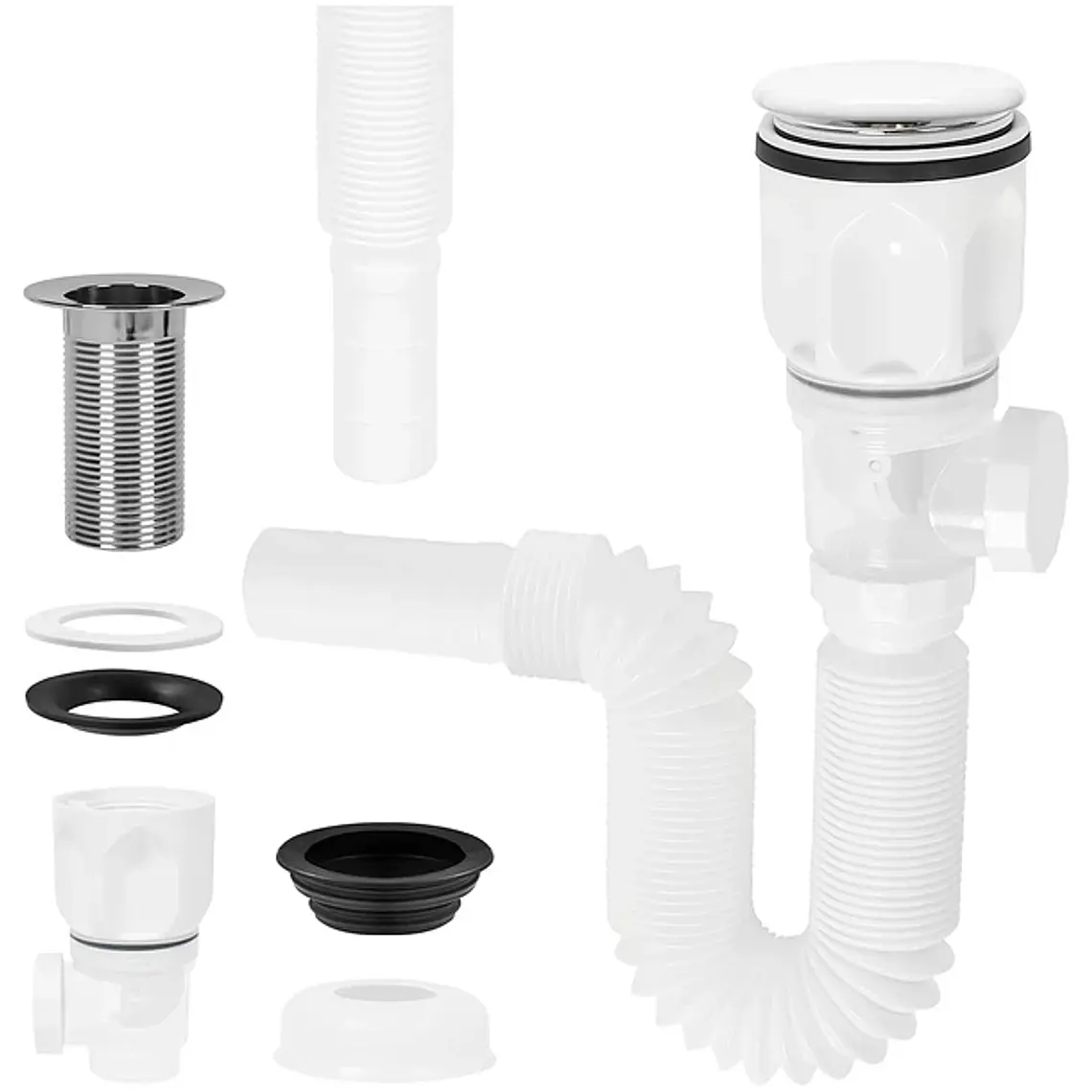 Desagüe Universal Domsa WY020-Blanco 4