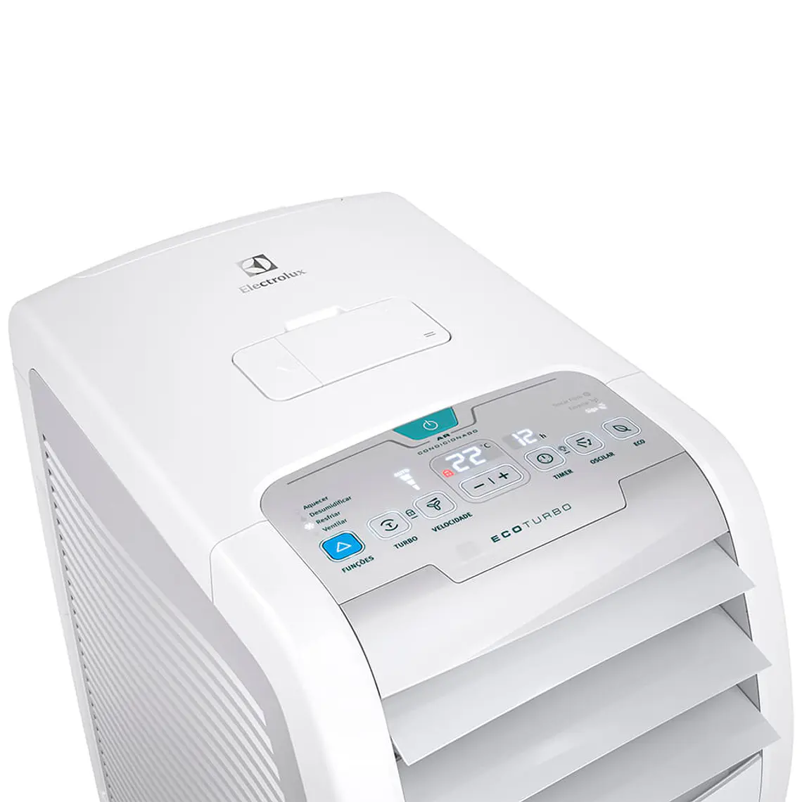 AIRE ACONDICIONADO PORTÁTIL ELECTROLUX 12.000 BTUS FRÍO/CALOR MODO TURBO 3