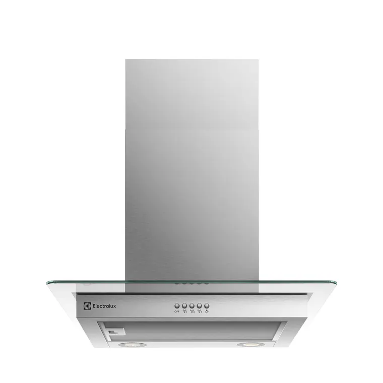 CAMPANA COCINA PARED ELECTROLUX DECORATIVA 60CM EFFICIENT LUZ LED CE6VX INOX 1