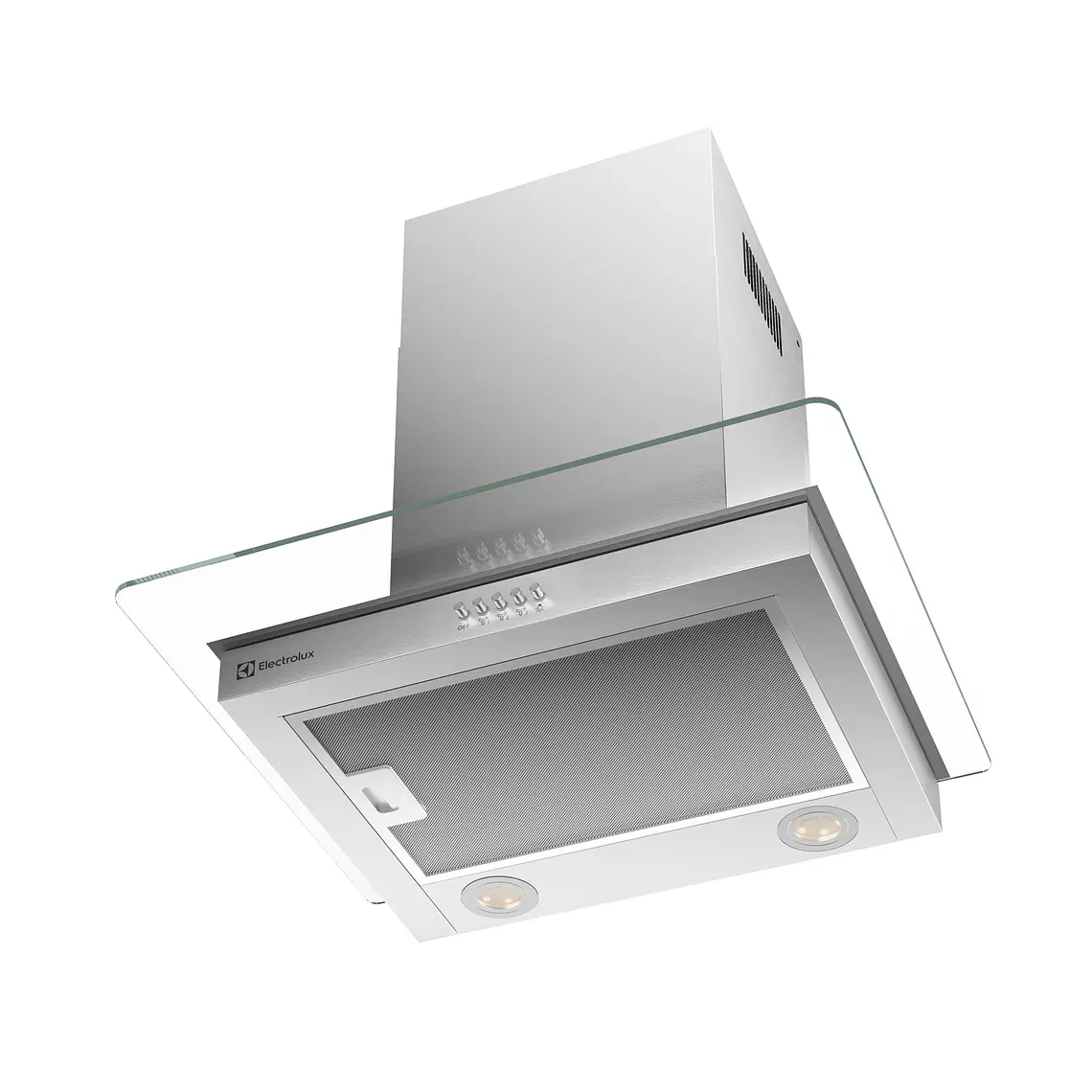 CAMPANA COCINA PARED ELECTROLUX DECORATIVA 60CM EFFICIENT LUZ LED CE6VX INOX 4
