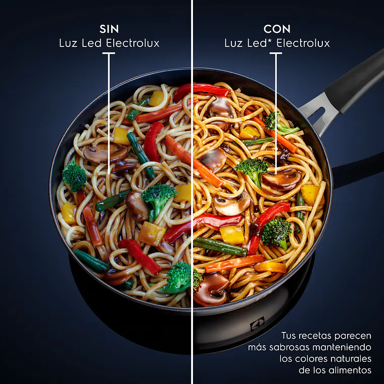 CAMPANA COCINA PARED ELECTROLUX DECORATIVA 60CM EFFICIENT LUZ LED CE6VX INOX 7