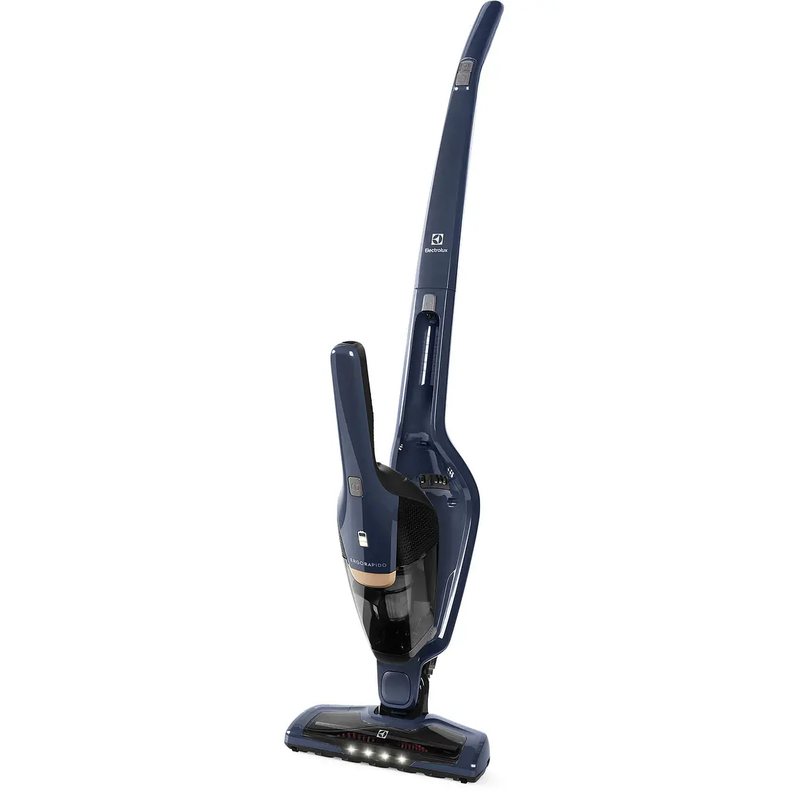 ASPIRADORA VERTICAL INALÁMBRICA ELECTROLUX ERGORAPIDO 2 EN 1 LED FRONTAL ERG25N AZUL 5