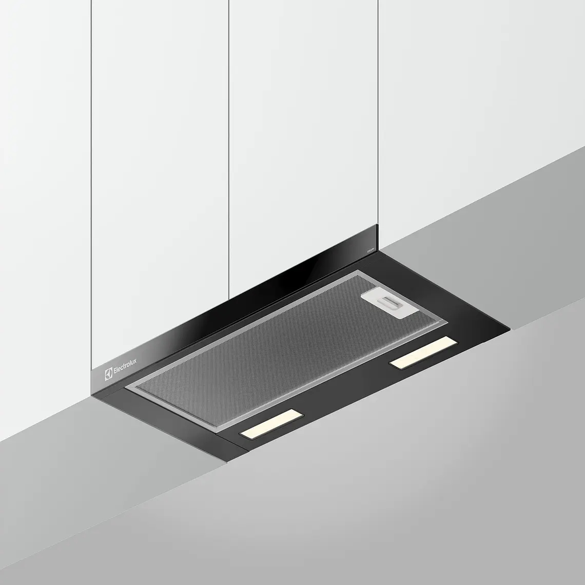 CAMPANA DE COCINA EXTRACTORA ELECTROLUX RETRÁCTIL 60CM EFFICIENT LUZ LED DE6RI NEGRA 4