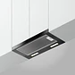 CAMPANA DE COCINA EXTRACTORA ELECTROLUX RETRÁCTIL 60CM EFFICIENT LUZ LED DE6RI NEGRA - Miniatura 4