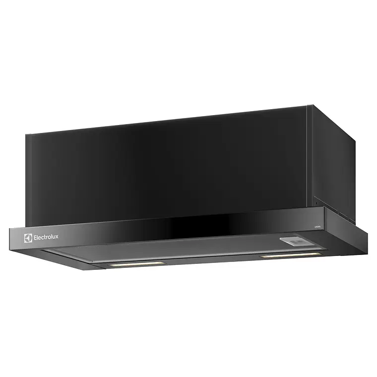 CAMPANA DE COCINA EXTRACTORA ELECTROLUX RETRÁCTIL 60CM EFFICIENT LUZ LED DE6RI NEGRA 6