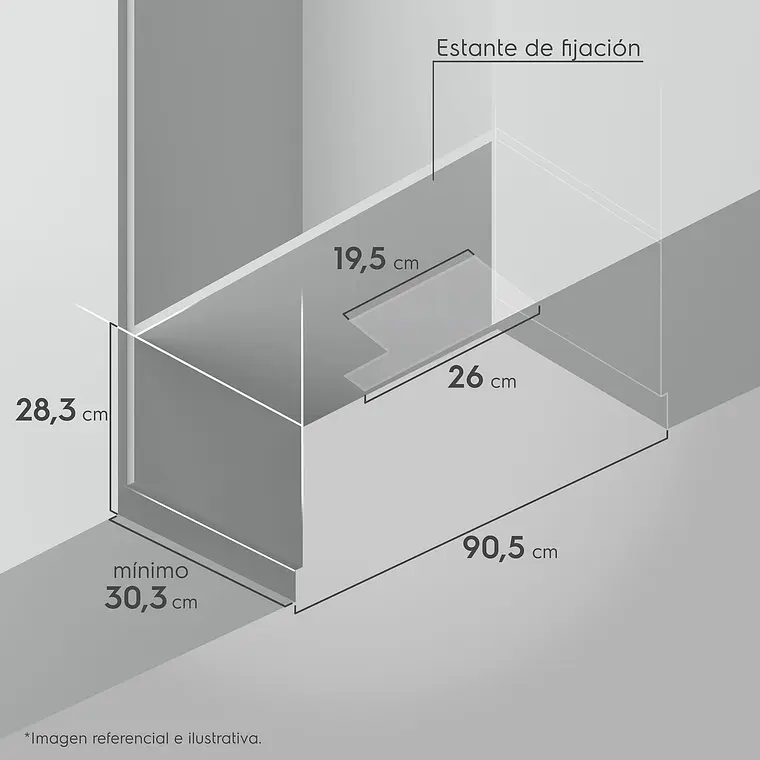 CAMPANA DE COCINA EXTRACTORA ELECTROLUX RETRÁCTIL 90CM EFFICIENT LUZ LED DE9RI NEGRA 4
