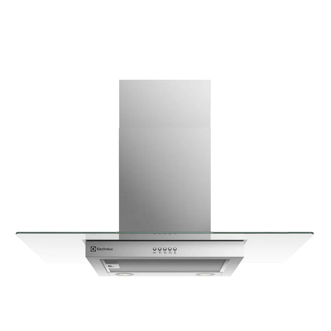 CAMPANA COCINA PARED ELECTROLUX DECORATIVA 90CM EFFICIENT LUZ LED CE9VX INOX 1