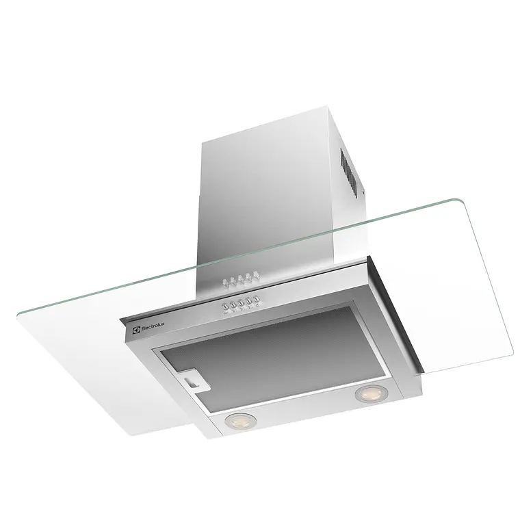 CAMPANA COCINA PARED ELECTROLUX DECORATIVA 90CM EFFICIENT LUZ LED CE9VX INOX 4