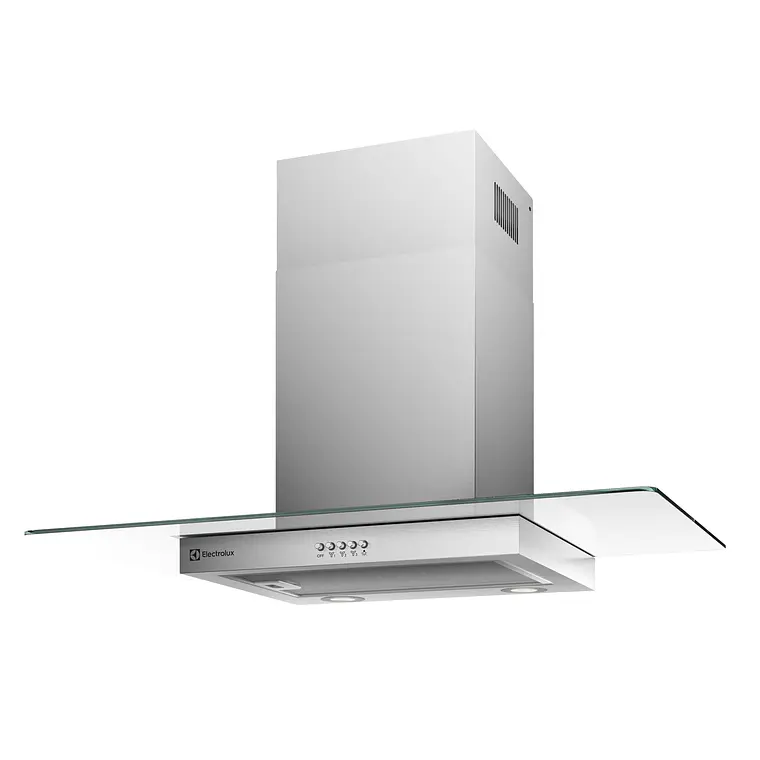 CAMPANA COCINA PARED ELECTROLUX DECORATIVA 90CM EFFICIENT LUZ LED CE9VX INOX 5