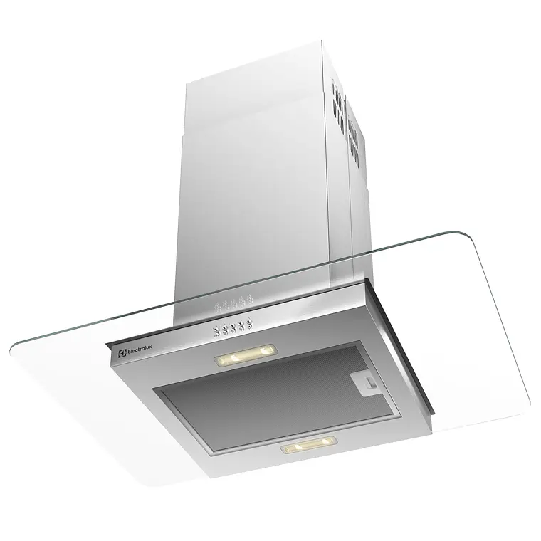 CAMPANA COCINA ISLA ELECTROLUX DECORATIVA 90CM EFFICIENT LUZ LED CE9IX INOX 4