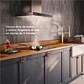 CAMPANA COCINA EXTRACTORA ELECTROLUX DECORATIVA PARED 60CM TIMER Y PANEL TOUCH CE6TF INOX - Miniatura 5