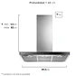 CAMPANA COCINA EXTRACTORA ELECTROLUX DECORATIVA PARED 90CM TIMER Y PANEL TOUCH CE9TF INOX - Miniatura 2