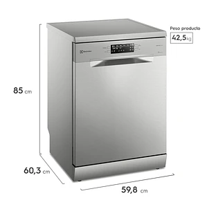 LAVAVAJILLAS 13 CUBIERTOS ELECTROLUX INVERTER EXPERIENCE SISTEMA AIR DRY EUROPE 9880 INOX