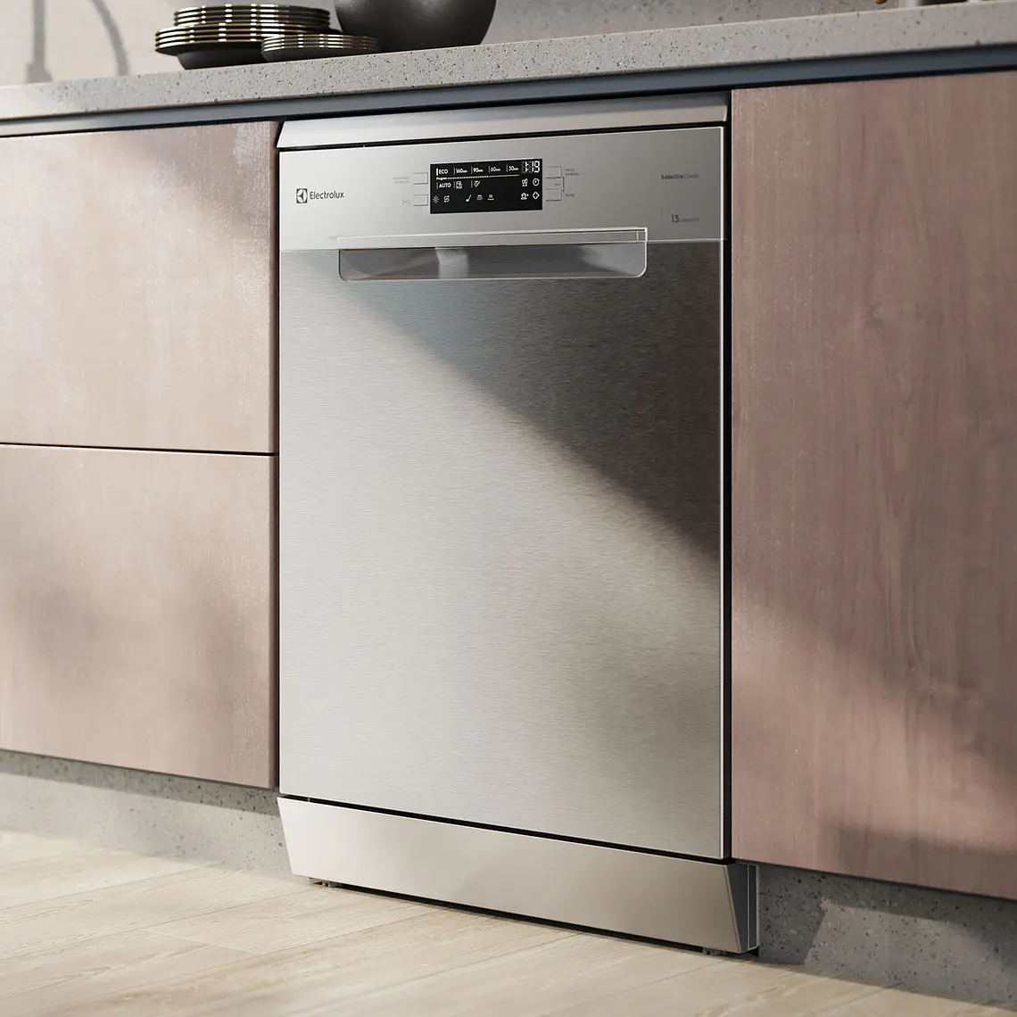 Lavaplatos 13 CUBIERTOS ELECTROLUX INVERTER EXPERIENCE SISTEMA AIR DRY EUROPE 9880 INOX 9