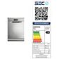 Lavaplatos 13 CUBIERTOS ELECTROLUX INVERTER EXPERIENCE SISTEMA AIR DRY EUROPE 9880 INOX - Miniatura 10